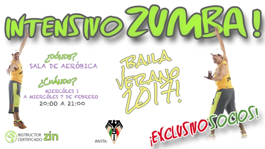 ¡Intensivo Zumba en Stadio Italiano!